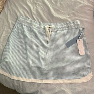 NWT Southern Tide striped skort, XL